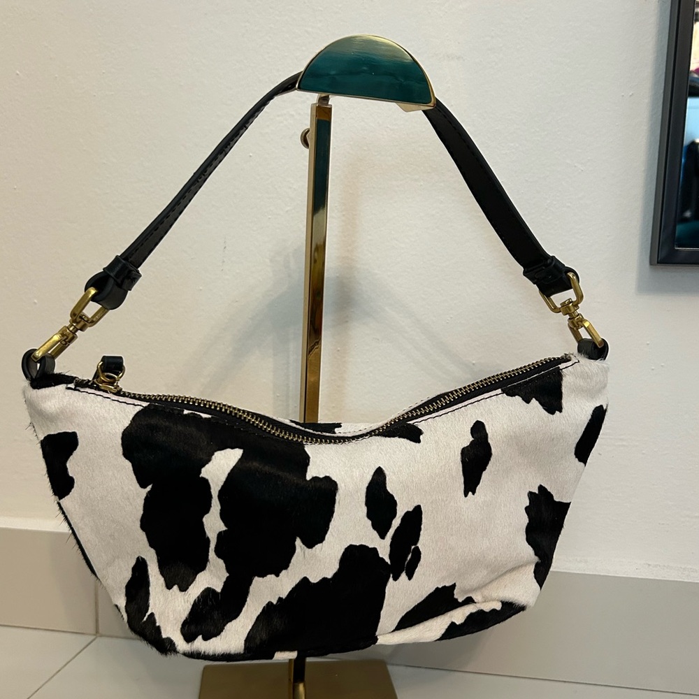Urban outfitters Holstein faux cow hide purse cow girl